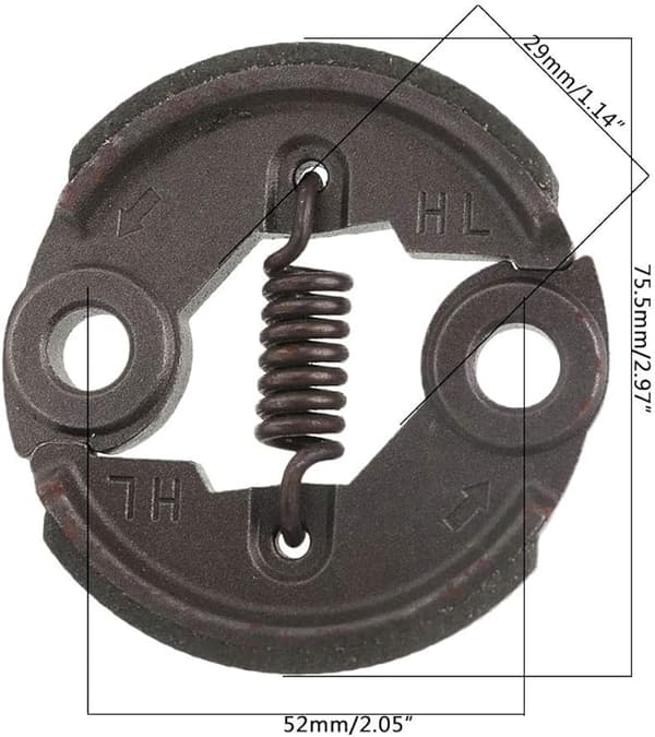 40-5 Gresstrimmer Clutch Hageverktøy Gressklipper Klippetilbehør