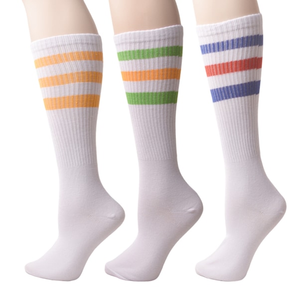 3 par Over the Calf Tube Socks