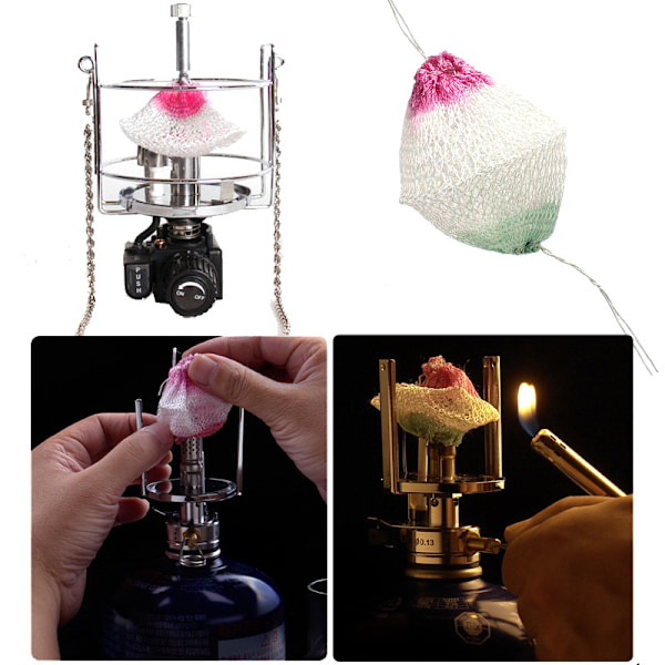 10 stk. erstatningsstrømper for trykklamper parafinlampe gasslampe