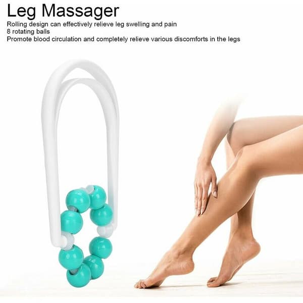 Fascia muskelrulle, 2 st triggerpunkt benmuskelrulle U-form