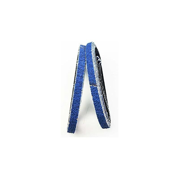 Zirkoniumkorund slibebånd, 330×10 mm, slibemetal, træ, rustfjernelse - Pakke med 40 slibebånd（P 60）