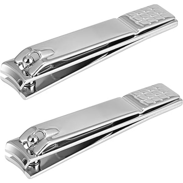 2x Nagelklippare - Nagelklippare - Små & Stora Nagelklippare för Tånaglar & Fingrar