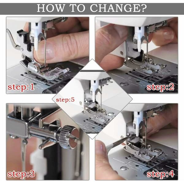 Tryckfot Tryckfot Syfot Tryckfot Dubbeldriven Overlock Tryckfot med