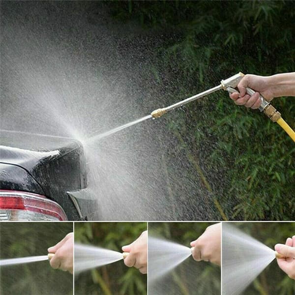 Lång stång vattenpistol högtryck biltvätt vattenpistol full koppar l