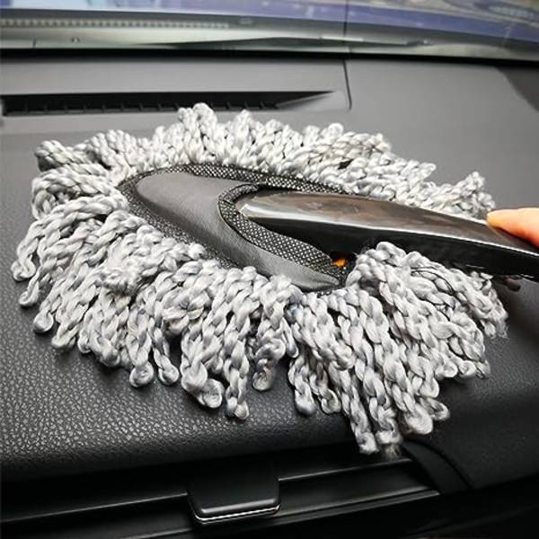 2-pakning Super Soft Mikrofiber Bil Dash Duster Børste for Bilrengjøring