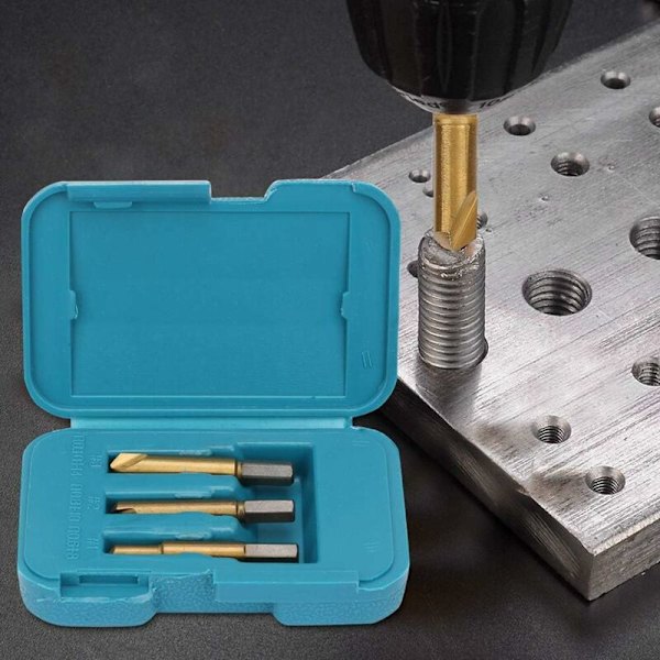 3 kpl Bit Bolt Extractor Extractorit Vaurioituneen Ruuvin Uuttaja, Rikkinäinen Ruuvin Uuttaja