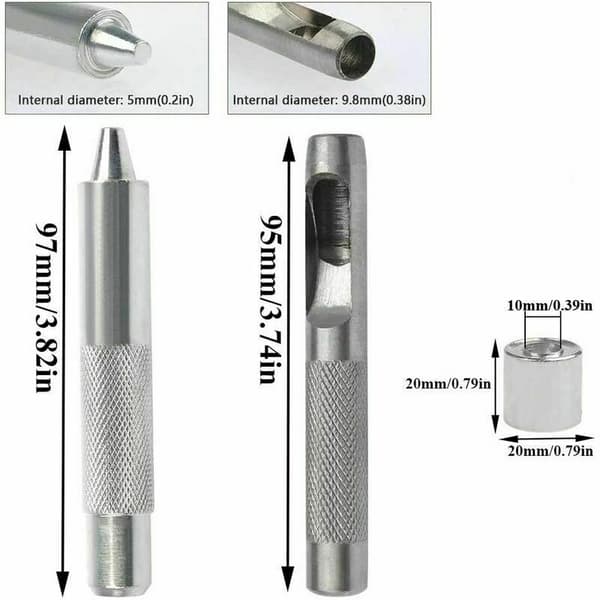 Grommets Grommets Kit, 100 set Grommets 12mm Grommets, Presenning