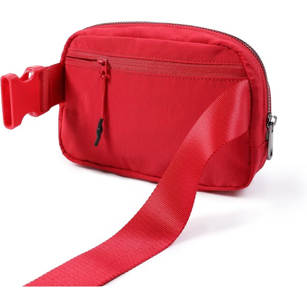 Mini sac ceinture unisexe med sangle réglable petite pochette de