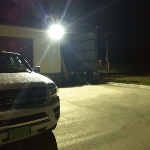 50W LED Flomlys, Vanntett IP65, 4500LM, Utendørs LED Flomlys