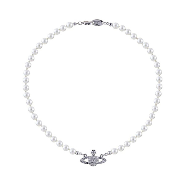 Temperament elegant flash diamant planet halsband Retro p