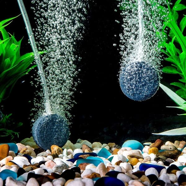Luftsten Boble til Akvarium Fisktank Pumpe Keramiske Luftsten Diffuser 4cm 4stk