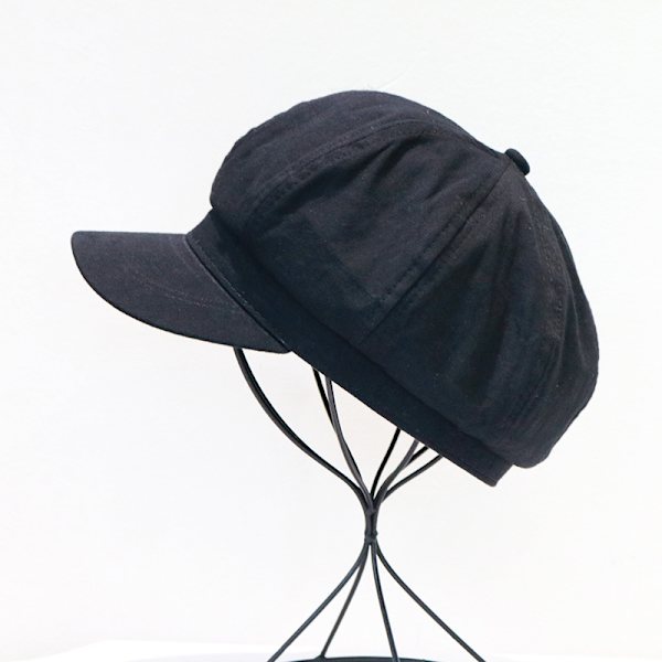 Bomullsfärgad tom nyhetspojke keps hatt, 1 st - svart