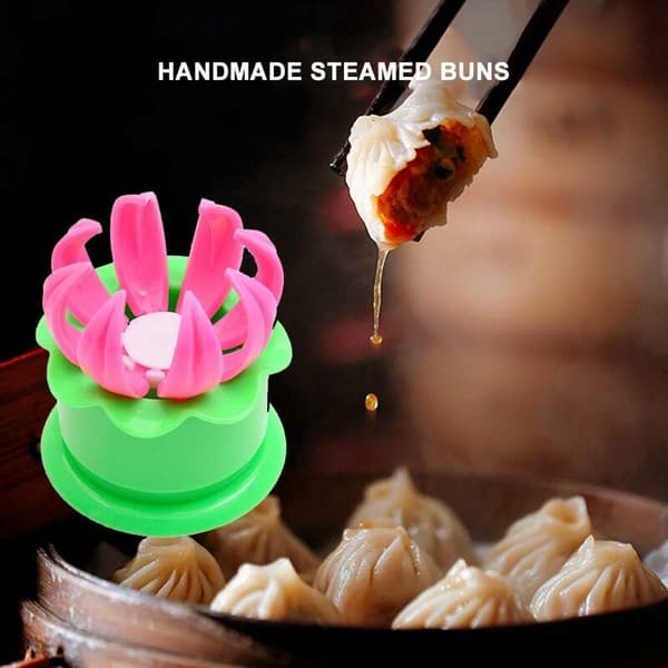 Dampet fylt bolle maker mold, Dumpling Maker Mold, DIY Baozi Maker, Bun Maker, Fylt, Bun Maker, Dumpling Maker