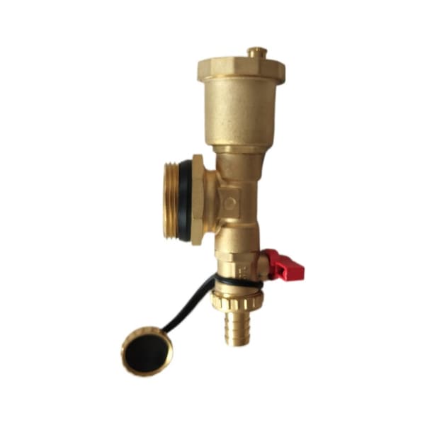 Gulvvarmemanifold - Automatisk avløpsventil for gulvvarme Kobber (32 mm)