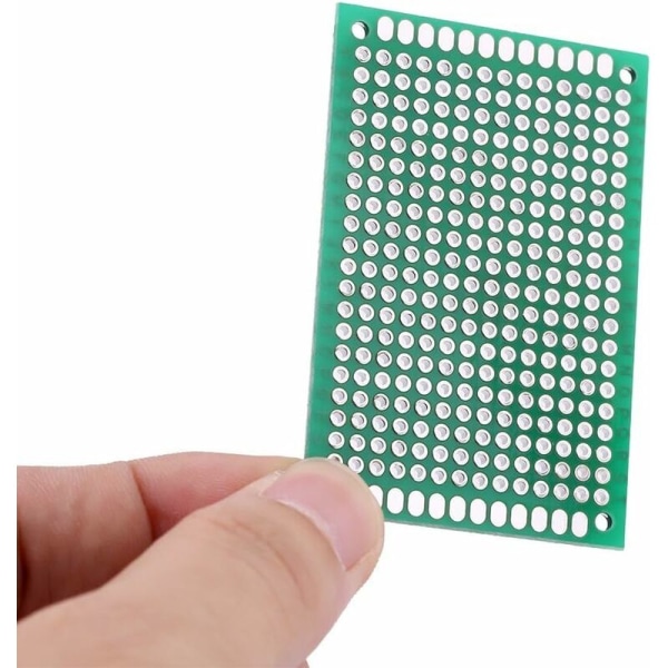 10 stycken 4 x 6 cm dubbelsidig prototypbräda prototyptillverkning lödning