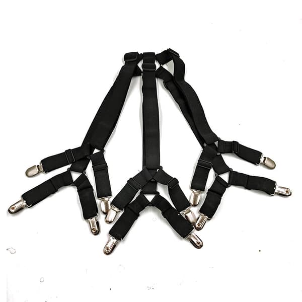 Metal Justerbar Krydsstropper Sengemontering Lagen Stropper Suspenders Gr