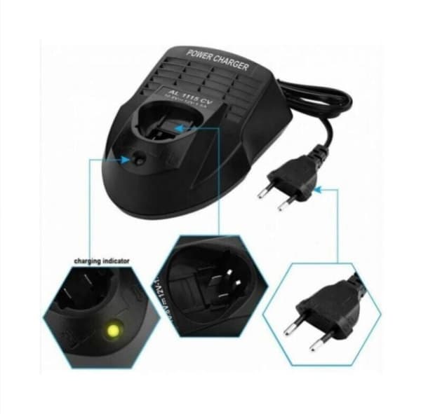 Oplader til Bosch 1BS3.6-12V hurtigoplader (EU-stik)