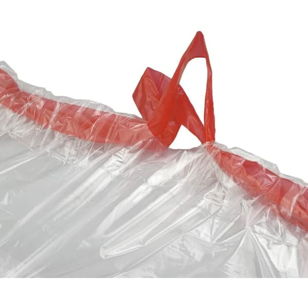 120 st 45cm*50cm Transparenta sopsäckar med dragsko