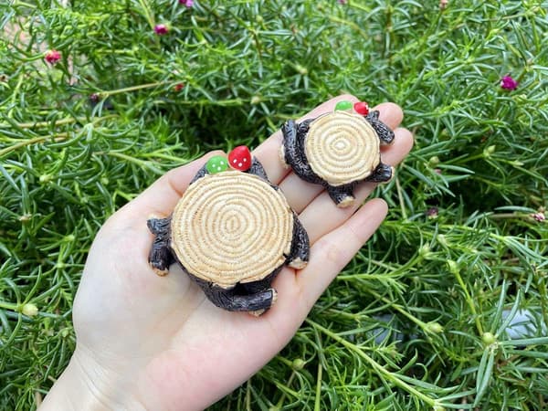 Miniature Fe Dekoration i Harpiks, Tilbehør til Dukkehus