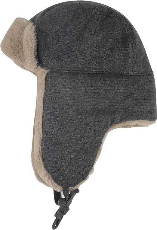 Vinter Trapper Hat for Menn Trooper Russisk Hat Øreklaffer Ushanka