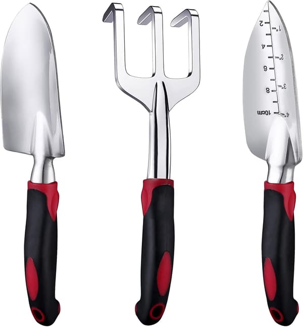 Havearbejde Værktøjer, Tre Stykker Aluminium Støbt Heavy Duty Havearbejde