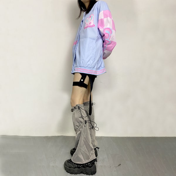 Y2K Beinstøtter for Kvinner Vinter - Slouchy Beinstøtter - Lolita Kawaii Tilbehør