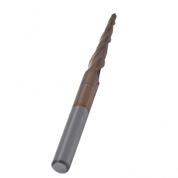 Koniska ändfräsar för träbearbetning Hög ytfinish och utmärkt spånavlägsnande R0.75x20.5 D4x50