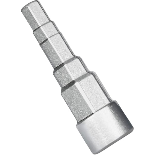 Universell Trinnvis Ventilnippel-nøkkel, Sanitær- og Radiator-skralle-nøkkel med Innvendig Firkant-kontakt 5 Størrelser, 1/2, 3/8, 1-1/4, 3/4, 1/4\"
