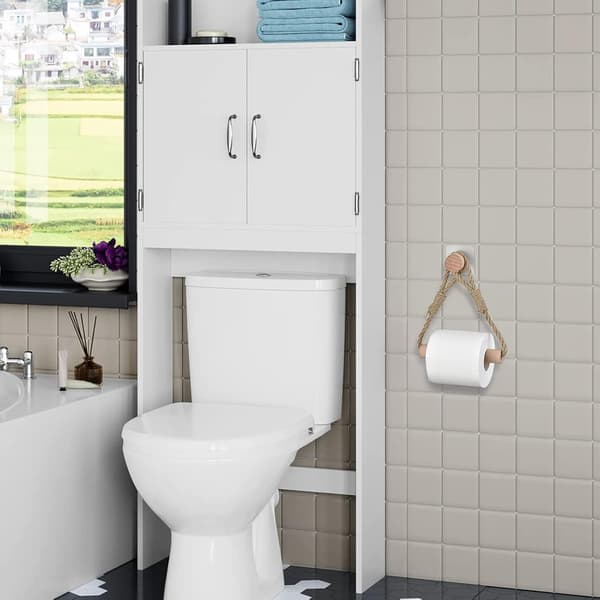 2 stk. toiletpapirholder uden boring toiletpapirholder
