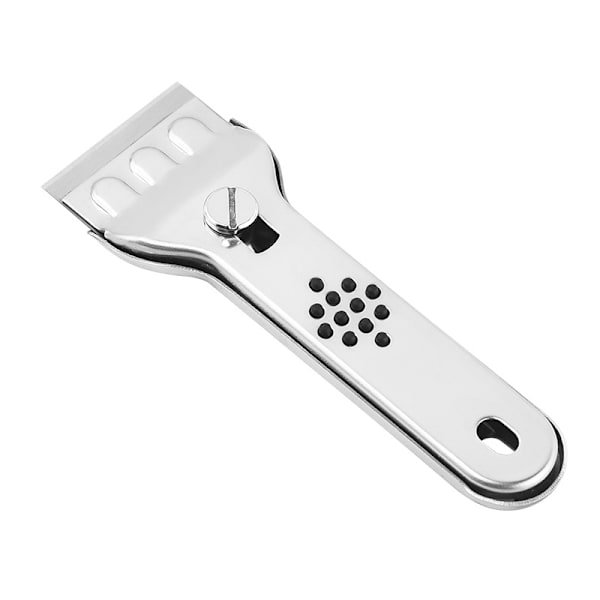 Skrapa för glaskeramikhäll, glasskrapa, skrapa för glaskeramikhäll, för rengöring av skrapfärg, tapeter, klistermärken med 5 blad