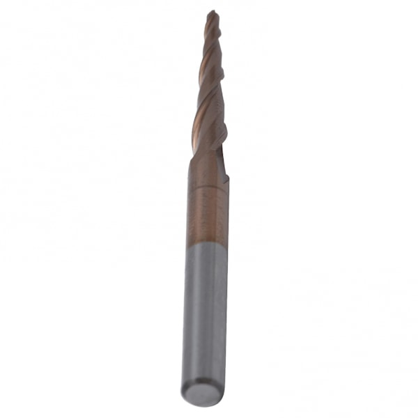 Koniska ändfräsar för träbearbetning Hög ytfinish och utmärkt spånavlägsnande R0.75x20.5 D4x50