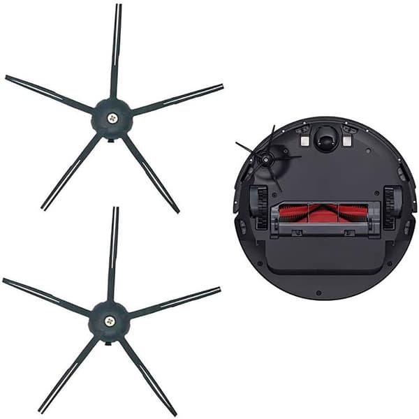 5-pakning 5-arms sidebørster i myk silikon for Roborock S5 S6 T6 E2