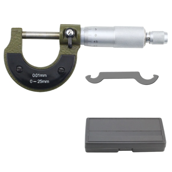 Outside Micrometer 0-25mm External Micrometer 0.01mm Outside Micrometer Me