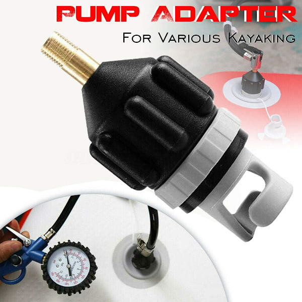 Kajakadapter, Kajakbåt Luftpump Luftventil Inflationsadapter, S