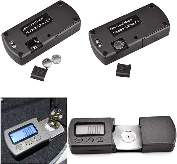 Mini digitalvektadapter, 0,01 g nøyaktighet platespillernål, Digi