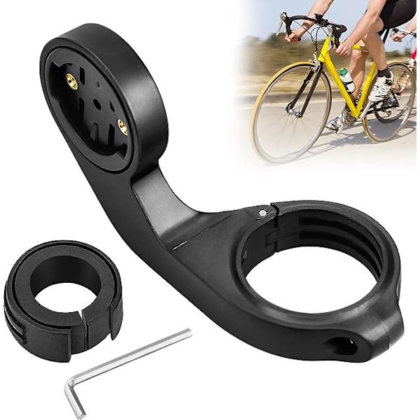 Feste med Garmin Edge sykkelcomputer MTB-hengselfeste - Sykkelstyrefeste for GPS terrengsykkel utendørs sportstilbehør