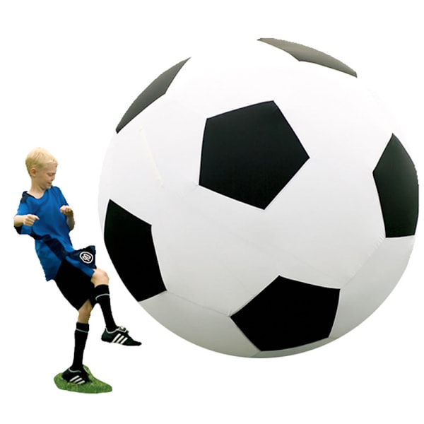 Kæmpe oppustelig fodboldstrandbold