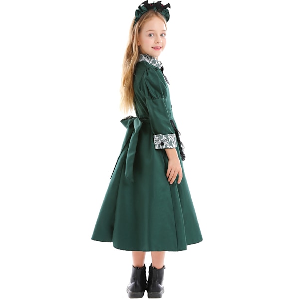 Halloween lasten cosplay vanhemman ja lapsen puku salaperäinen linna