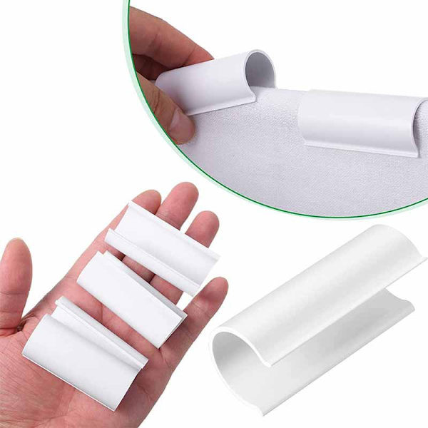 Växthusklämmor 32-pack 19mm slangklämmor för att fästa lock till växthus
