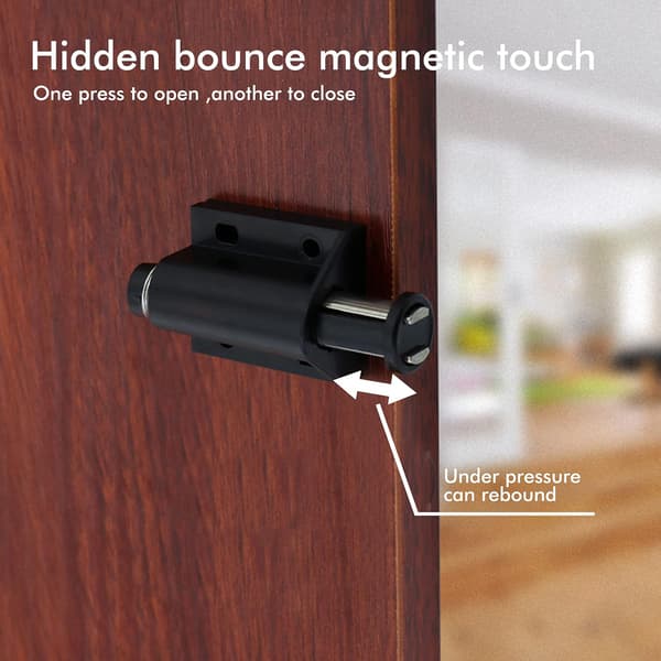 Skåpsdörrmagnet Tryck för att öppna dörrlås Magnetiskt tryck Touch Relea