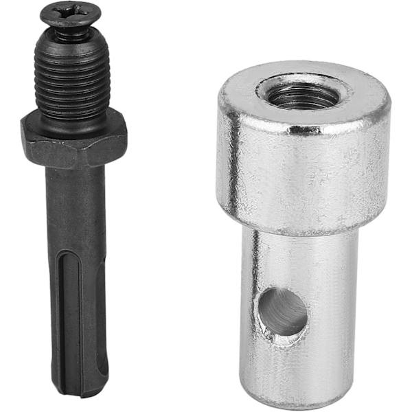 Borrchuck, Metalldrejchuck, Borrchuck för Borrträdrejchuck Metalldrej Rundskaftad Borr Adapter för Hammare