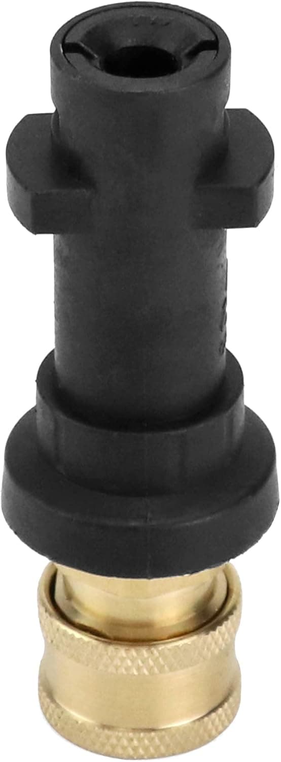 Adapter för högtryckstvättpistol, 1/4\" snabbkoppling i mässing, kompatibel med Kär