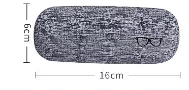 Hard Shell Eyeglasses Case, 4 Pack Unisex Protective Case for Glasses