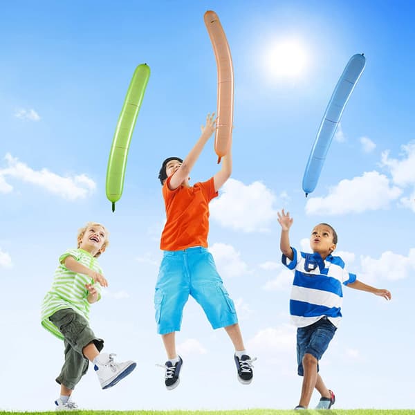 100 st raketballonger Plus  - Party Pack, inget behov av påfyllning