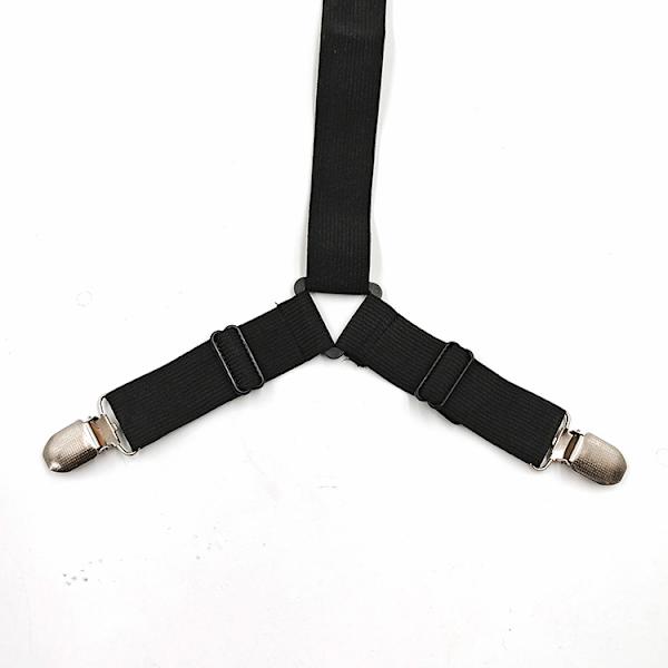 Metall Justerbar Kryss Kryss Seng Tilpasset Laken Stropper Suspenders Gripper Feste