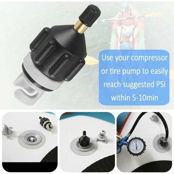 Sup-adapter konventionell luftpump Sup-adapter för kompressorluft