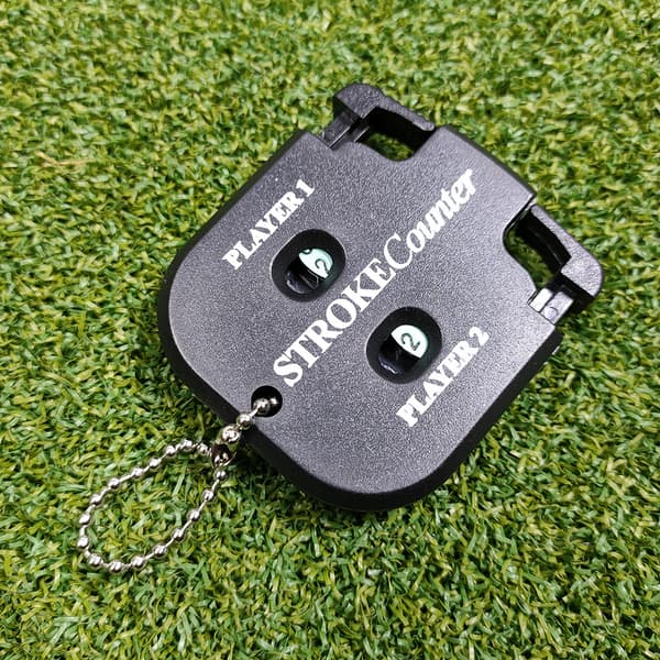 Golf 2-spiller slagtæller - Sort