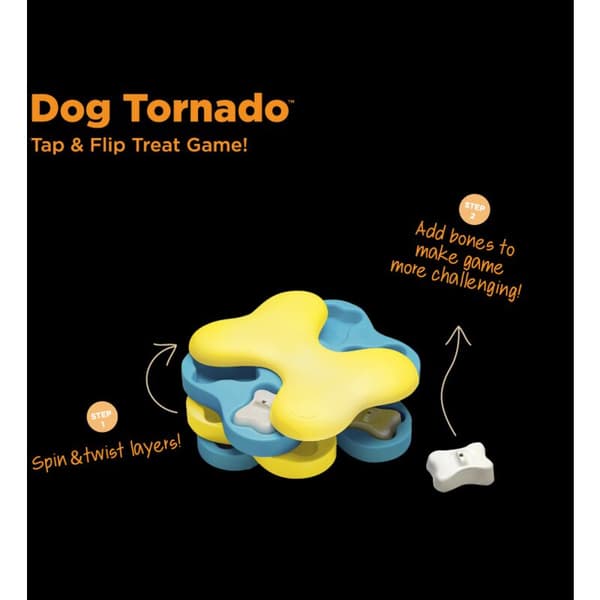 Hound Dog Tornado Interaktivt Puslespil til Hunde -