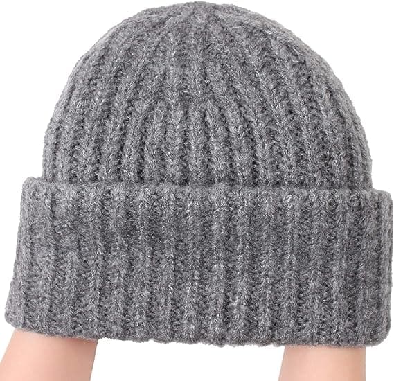 Dame Vinter Strikket Rib Hat