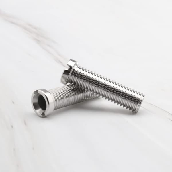 2 stk. Køkkenvask Si Strainer Skrue Affaldssi Strainer Gevindskrueforbindelse M12×45mm Vaskboltskruer til Vask Si Stop